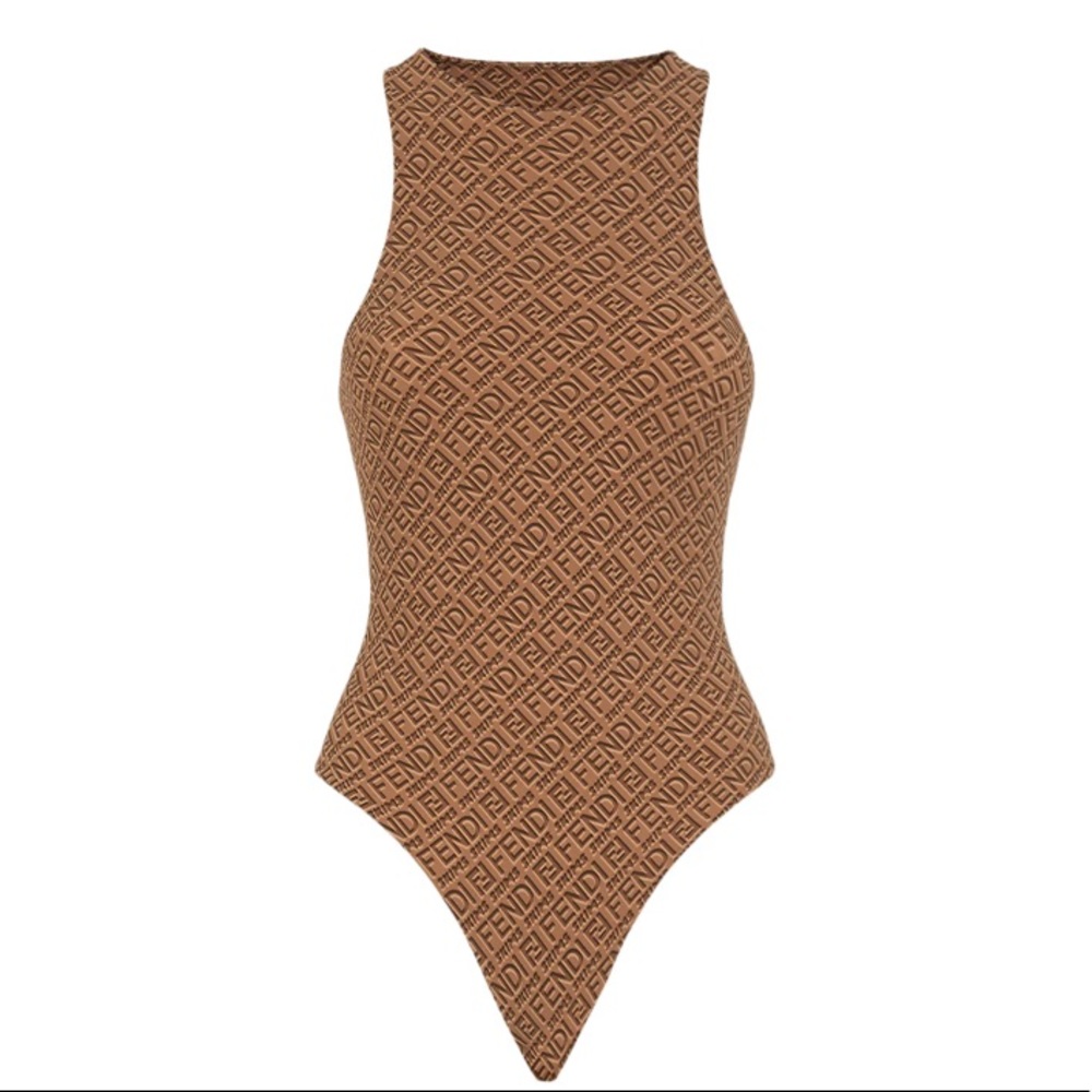 FENDI x SKIMS high neck bodysuit